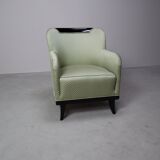 Set of four Art Deco armchairs, 1930-1950