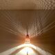 Danish Teak and Wicker Wall Lamp
