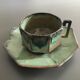Paire de tasses hexagonales