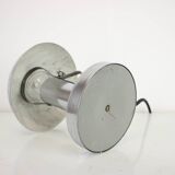 Art Deco Chrome "Mushroom" Table Lamp, Czechoslovakia, 1930s
