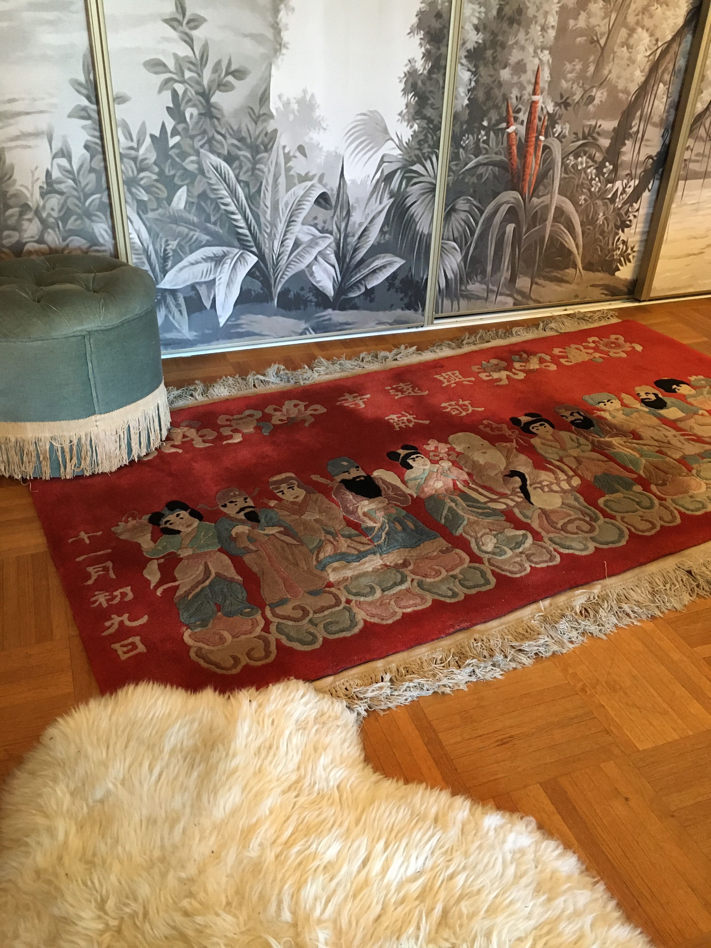 Chinese carpet 115x184cm