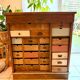 Workshop cabinet with drawers