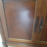 vintage - Small style chest of drawers - Louis XVI marble top with 1 drawer and 2 doors