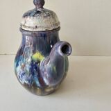 Glazed ceramic teapot Signed Morvan (Design by Gaston Gaubier)