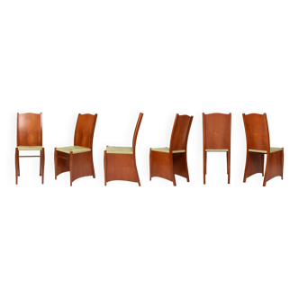 Set of 6 "Bob Dubois" Chairs by Philippe Starck for Driade, 1990s