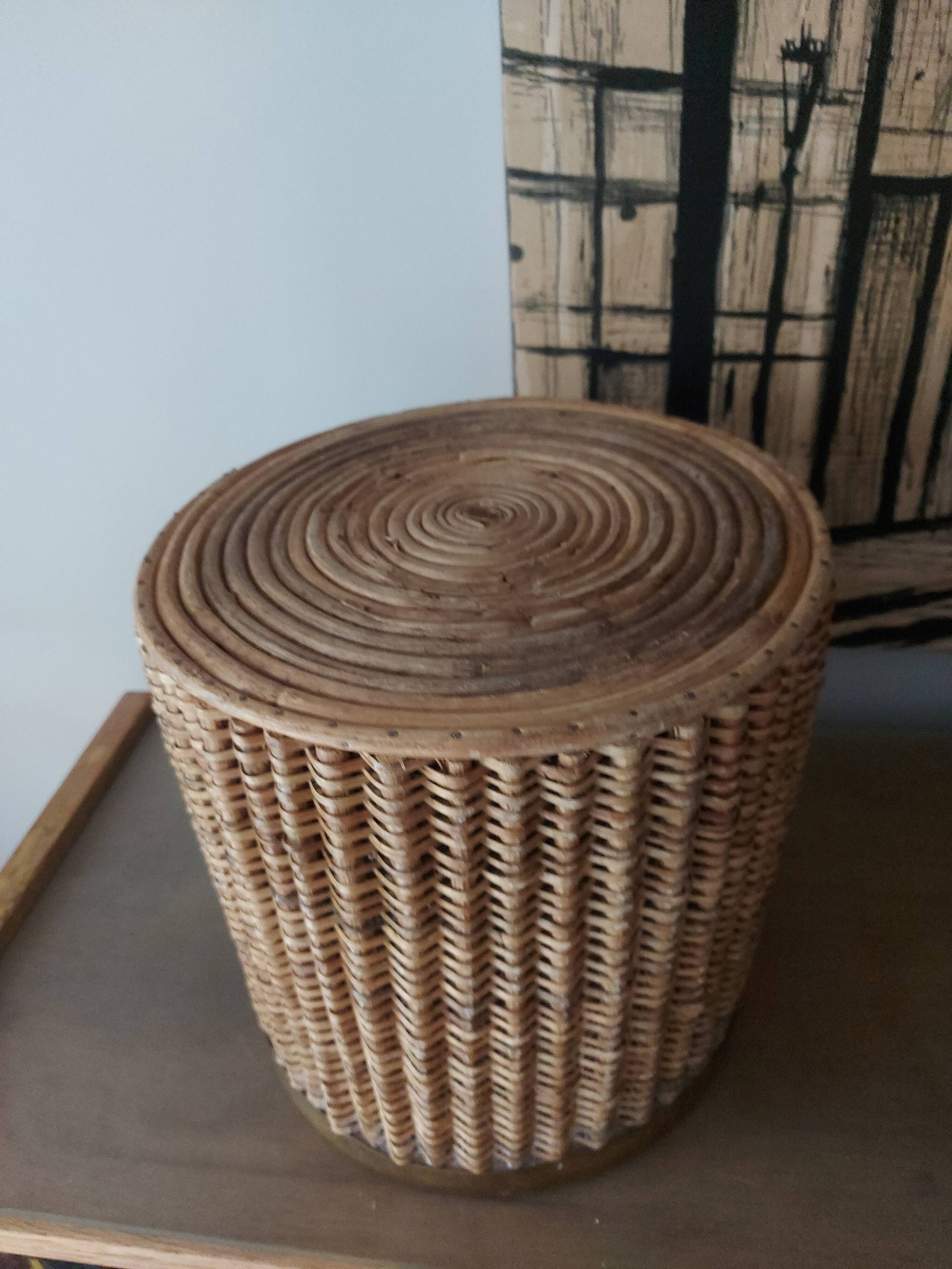 Vintage wastepaper basket