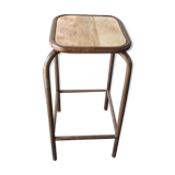 Tabouret industriel vieilli