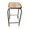 Aged industrial stool