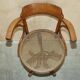 Antique Thonet model no. 3 swivel office armchair