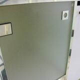 Seventies design dry bar by Harvey Guzzini for Stilglass Donati