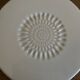 Pierre Motton glazed earthenware scalloped trivet for Gien