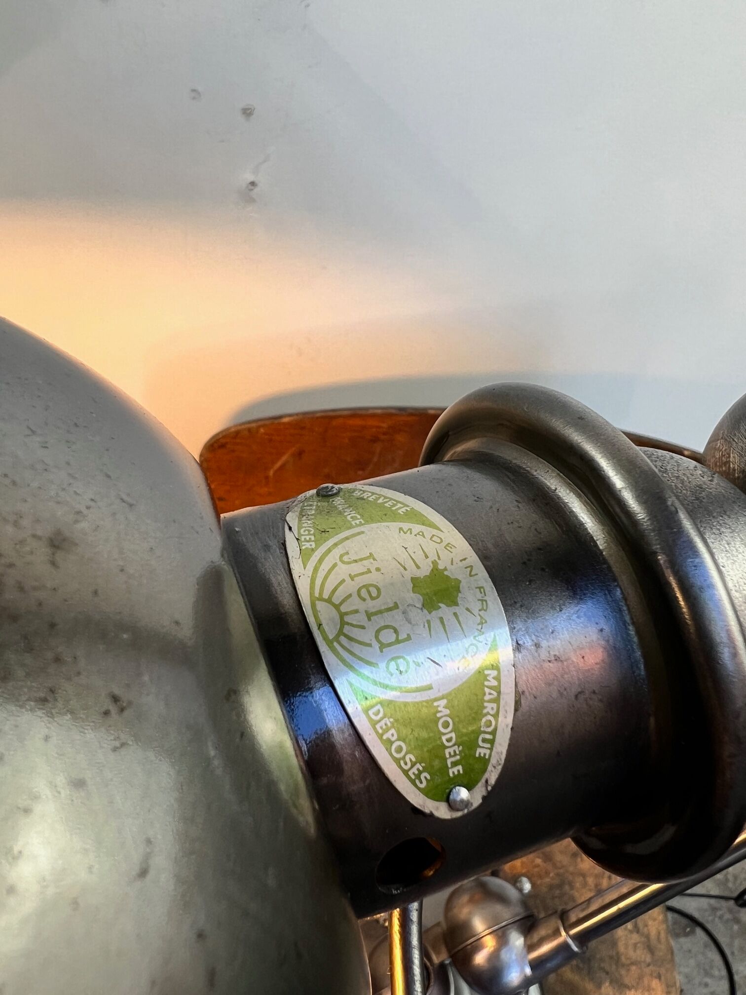 Jielde 2 bras authentic 1950 1960 2 bras 25 cm