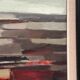 Original Swedish Oil on Panel – “Field Patches” by Evert Färhm (1901–1971) – Signed – 1968 – Vintage & Framed – 61 × 53 cm (24" × 20.9")