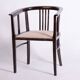 Fauteuil Art Déco en chêne, tchèque, années 1920