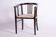 Art Deco Armchair in Oak, Czech, 1920s