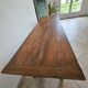 Farm table, solid oak console, late 18th to early 19th century.