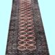 Oriental carpet from Pakistan.: 0.78 X 2.20 meters.