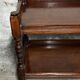 Mahogany side table, made in the United Kingdom