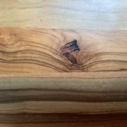 Petit plateau octogonal en bois et corde