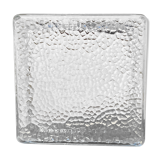 Molded glass pocket tray