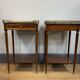 Paire de chevets style Louis XVI en acajou