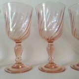 Set 6 stemmed glasses Rosaline Luminarc