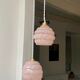 Clichy Glass Art Deco hanging lamp