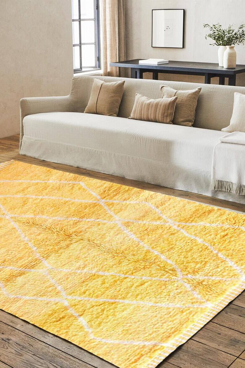 Tapis bérbere fait main traditionnelle taille 200cmx300cm