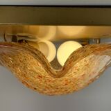 Pair Murano Ceiling or Wall Lamp, 1970s