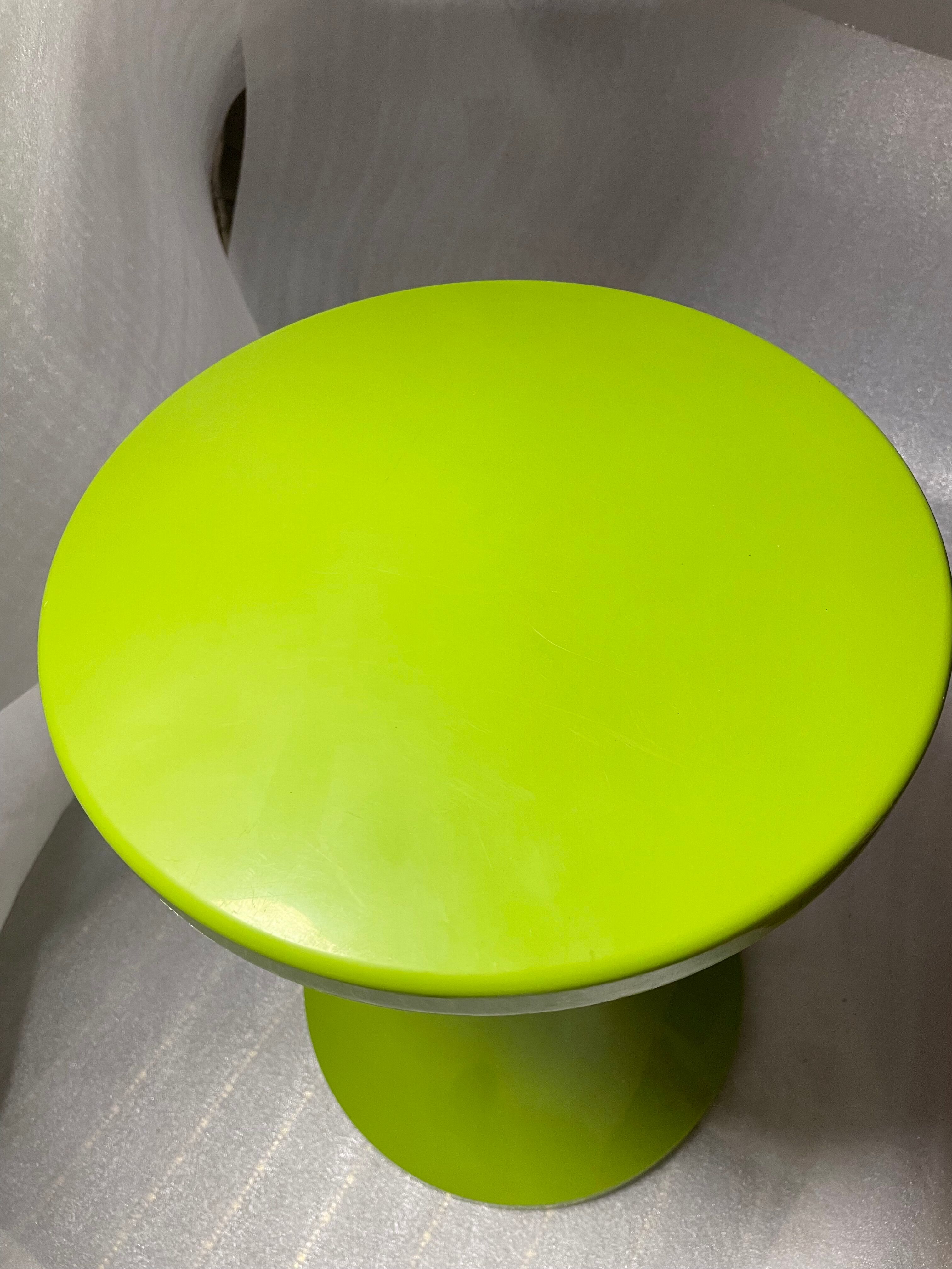 Pistachio Green Stamp Stool