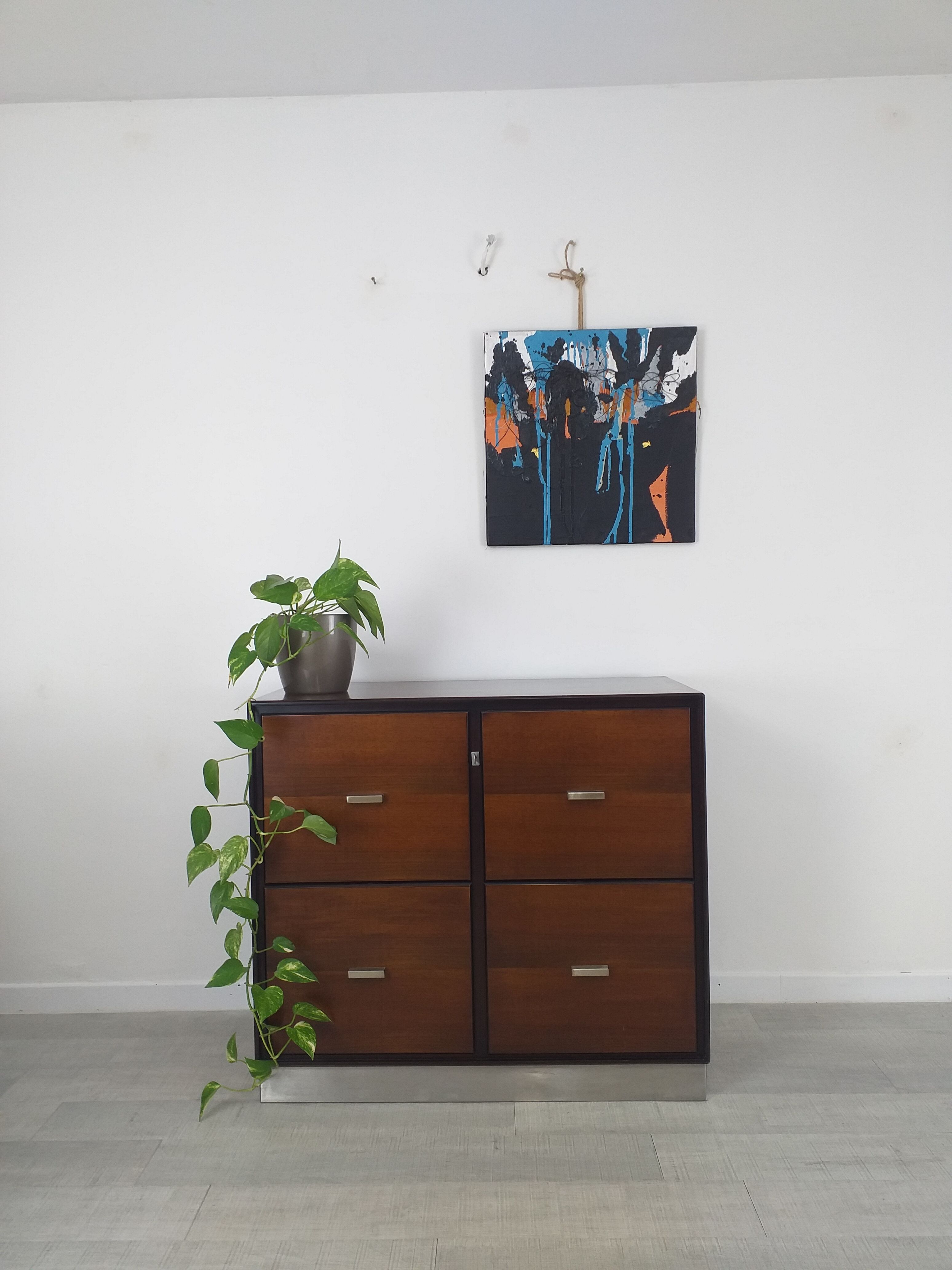 Vintage rosewood chest of drawers by Gianni Moscatelli for Formanova, 1970