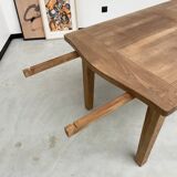 Oak farmhouse table 270 cm with extensions