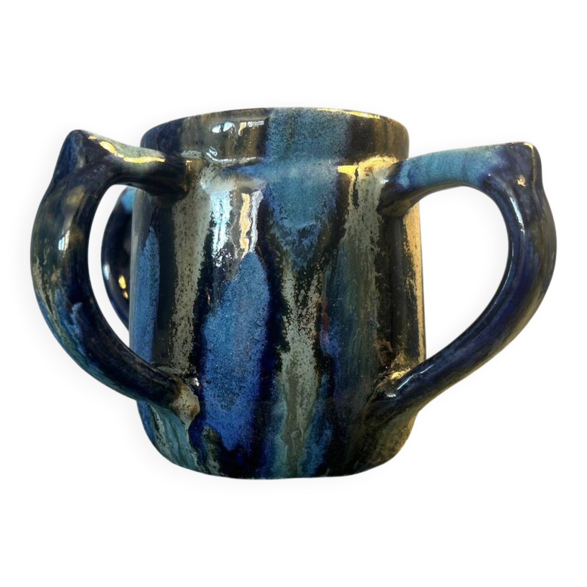 Sculptural ceramic signed by Sylvain Hublet – 1970s-1990s