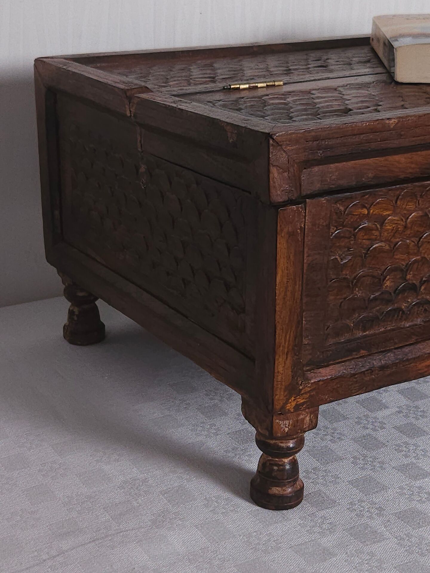 Antique wooden box