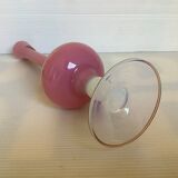 Vase bijoux opaline rose