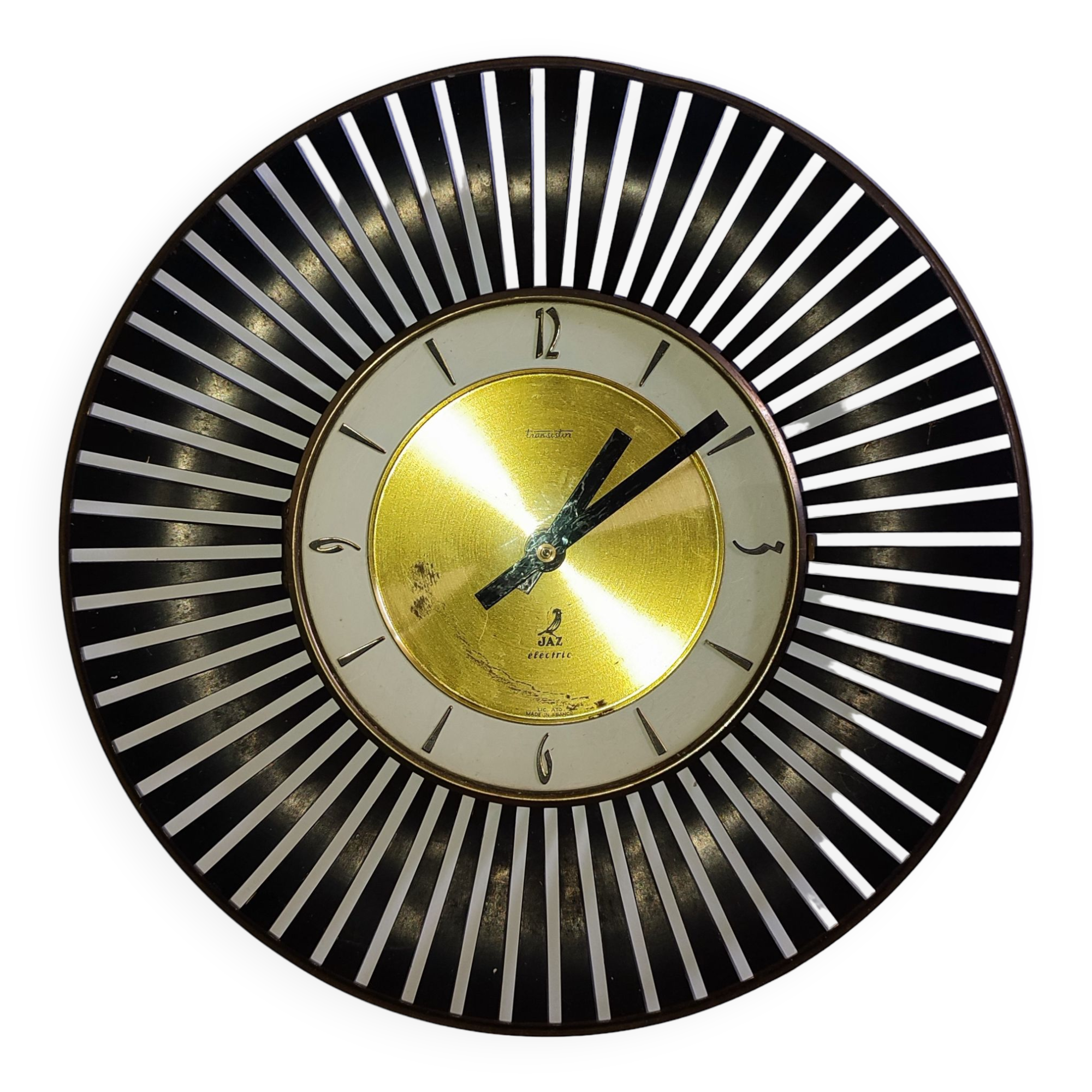 Wall clock JAZ Electric 1950/60's (silent)