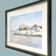 Aquarelle estuaire de la Gironde