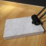 Arc floor lamp with marble foot, 60s