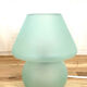 Frosted glass mushroom lamp
