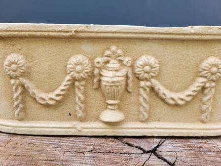 French cast iron jardiniere planter