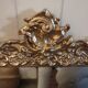 Vintage golden mirror
