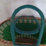 Basket scoubidou