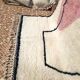 Berber carpet Blessed Ouarain white & pink