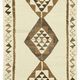 Turkish Handwoven Vintage Herki Kilim 96 cm x 290 cm