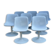 8 vintage Artifort tulip chairs