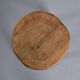 Tripod stool in solid wood, Alpine craftsmanship, 1950s.