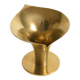 Art Deco Brass Calla Lily Candle Holder by Carl-Einar Borgström for Ystad-Metall