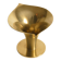 Art Deco Brass Calla Lily Candle Holder by Carl-Einar Borgström for Ystad-Metall