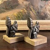 Art Deco bookends H. Moreau 1930