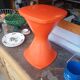 Pola orange stool 1970